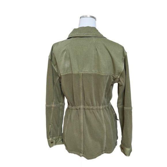 Free People Saturday Utility Jacket in Sweet Sage Size XS - Picture 10 of 14